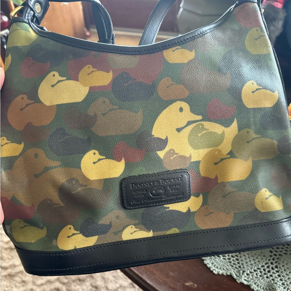 Vintage Dooney and Bourke duck camo woman’s purse